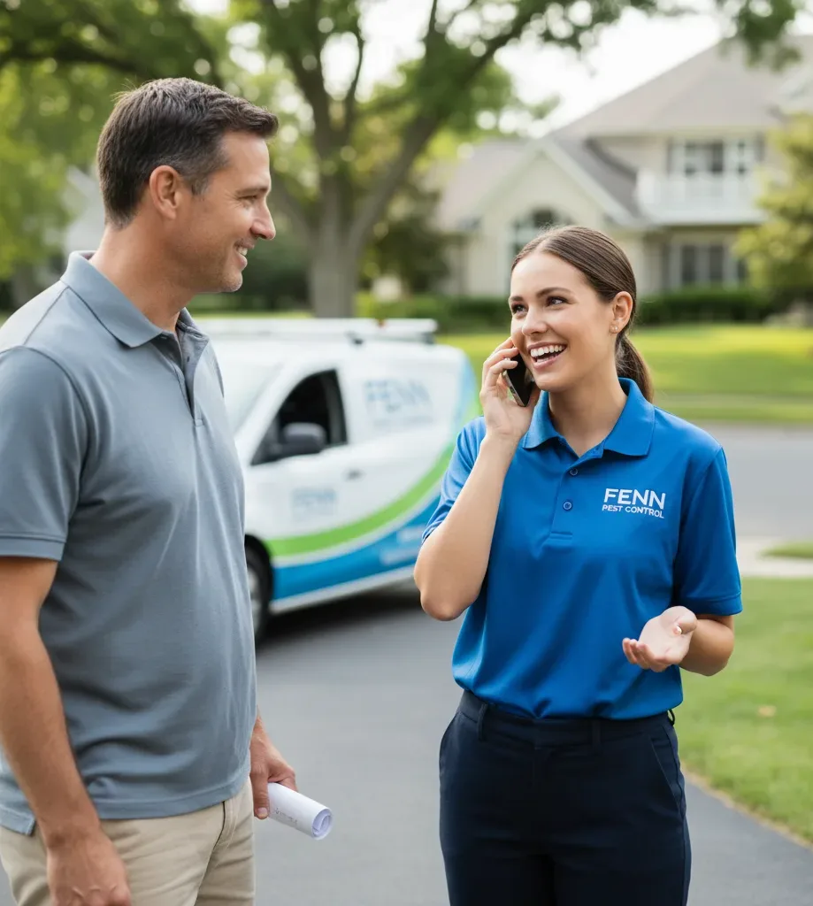 Fenn Pest Control customer support in Clint